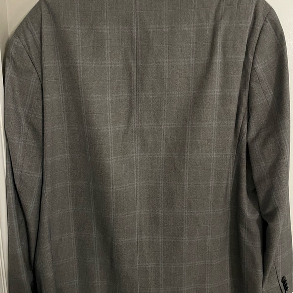 Grey Michael Kors window pane pattern - Picture 3 of 5